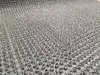 Lábtörlő tekercs, szürke, műanyag tüskés, kaparó, sárleszedő, 90cm széles tekercs "Veloturf"