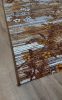 CHERRY virágos futószőnyeg, barna, 67cm széles