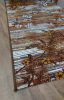 CHERRY virágos futószőnyeg, barna, 67cm széles