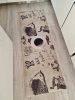 Konyhai szőnyeg "COFFEE" bársonyos, csúszásmentes, mosható, 60x180